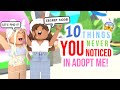 10 Things YOU NEVER NOTICED In ADOPT ME!!! Part 2 | SunsetSafari