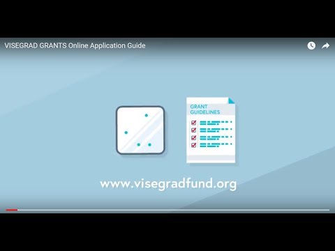 HOW TO APPLY: Visegrad Grants Application Guide