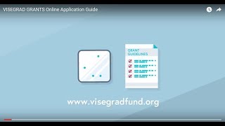 HOW TO APPLY: Visegrad Grants Application Guide