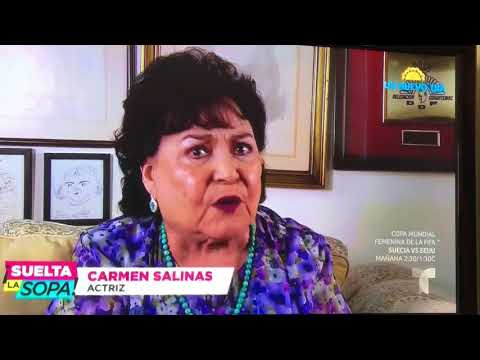 Carmen Salinas, se enoja con Niurka Marcos