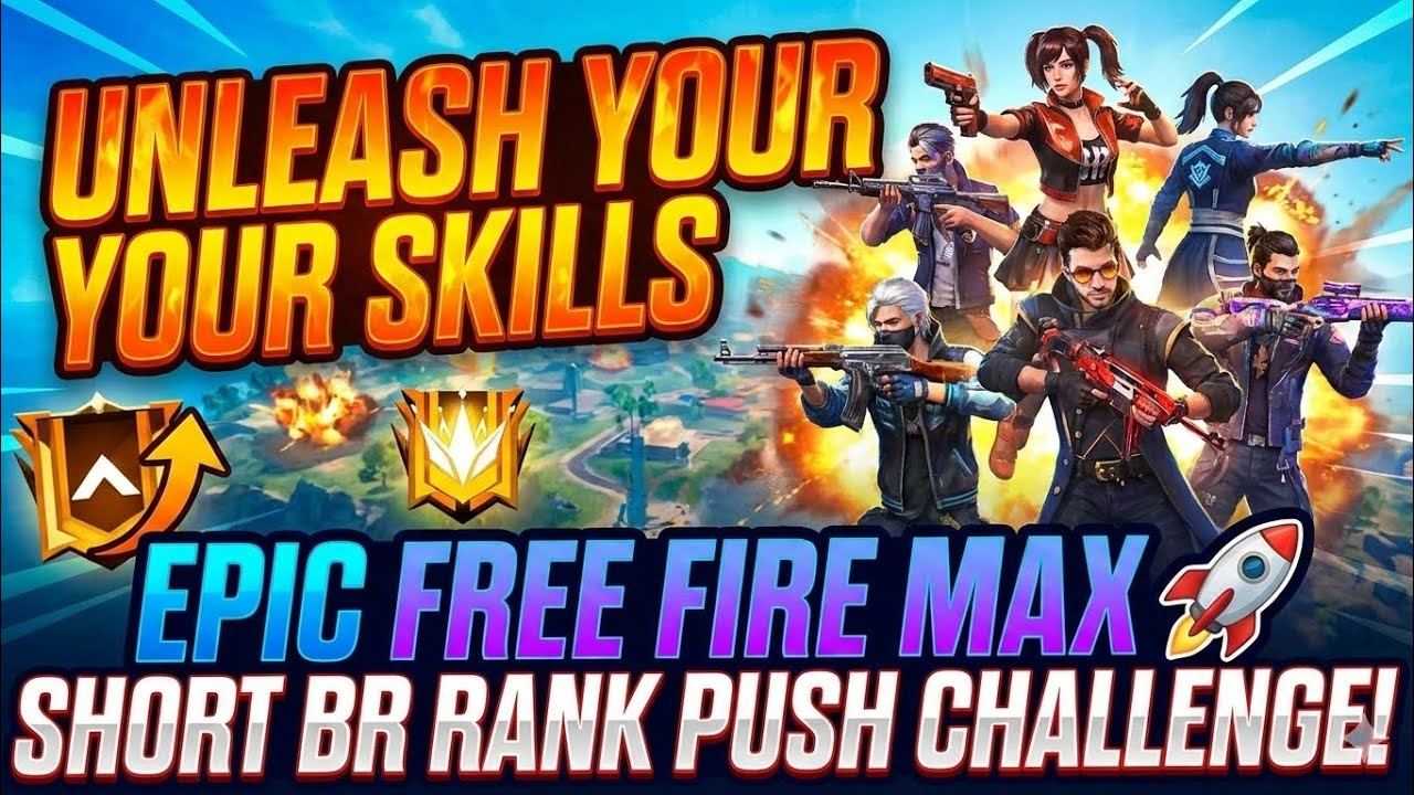 "Unleash Your Skills: Epic Free Fire Max Short BR Rank Push Challenge ...