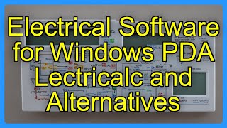 Electrical Software for Windows PDA Lectricalc and Alternatives screenshot 5