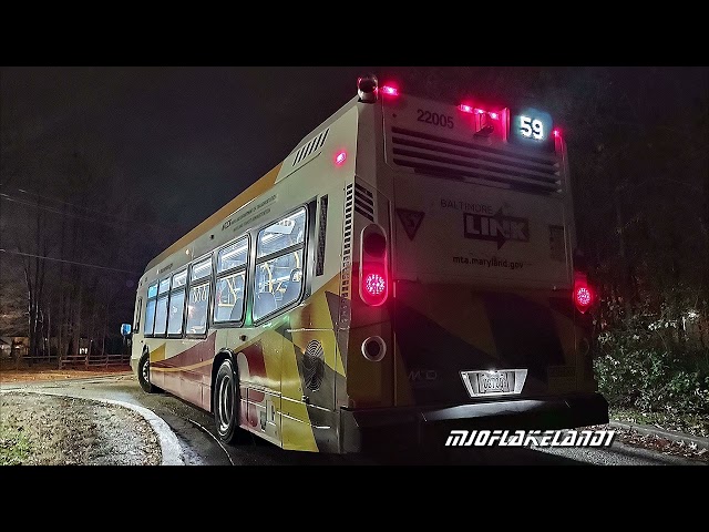 MTA Maryland: 2022 NovaBus LFS (Diesel) #22005 | AUDIO RECORDING class=