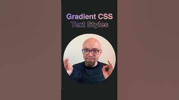 CSS Gradient Text Styles