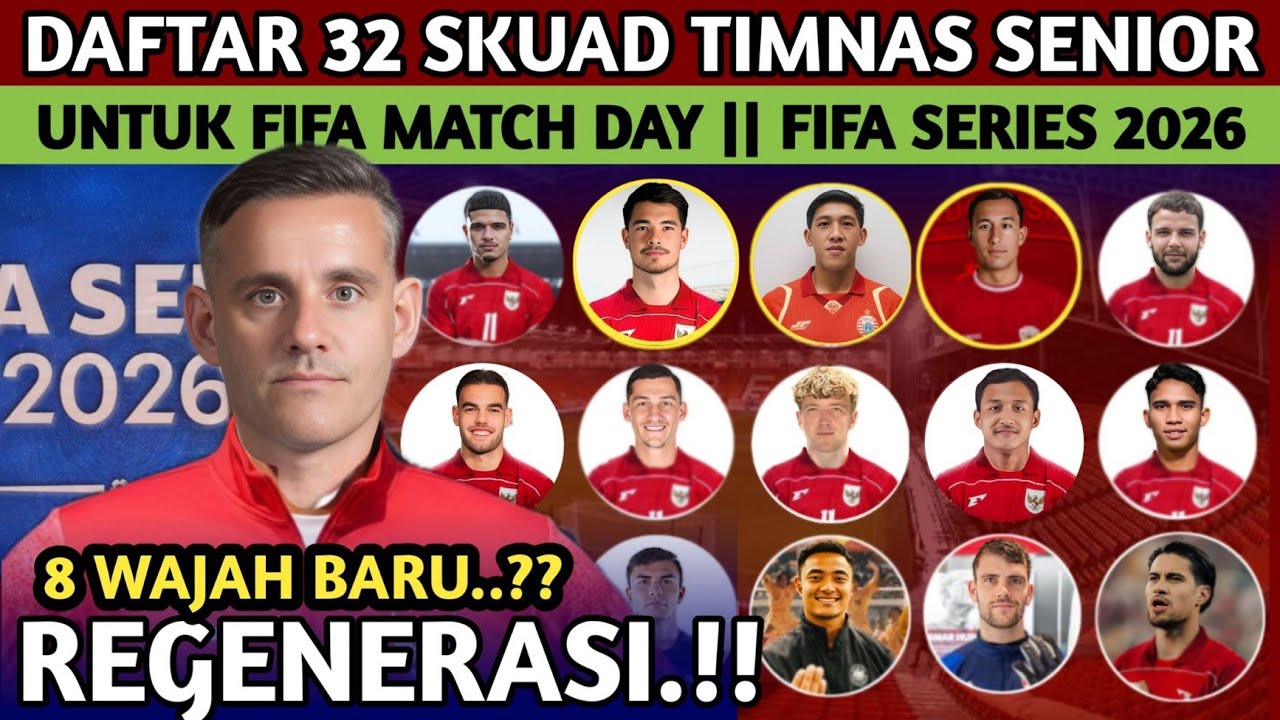 ROMBAK TOTAL! REGENERASI DIMULAI, INILAH PROFIL LENGKAP PEMAIN TIMNAS INDONESIA DI FIFA SERIES 2026
