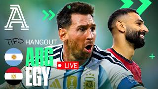 Argentina vs Egypt Live Watchalong | @TheAthleticFC x @Tifo World Cup Clubhouse