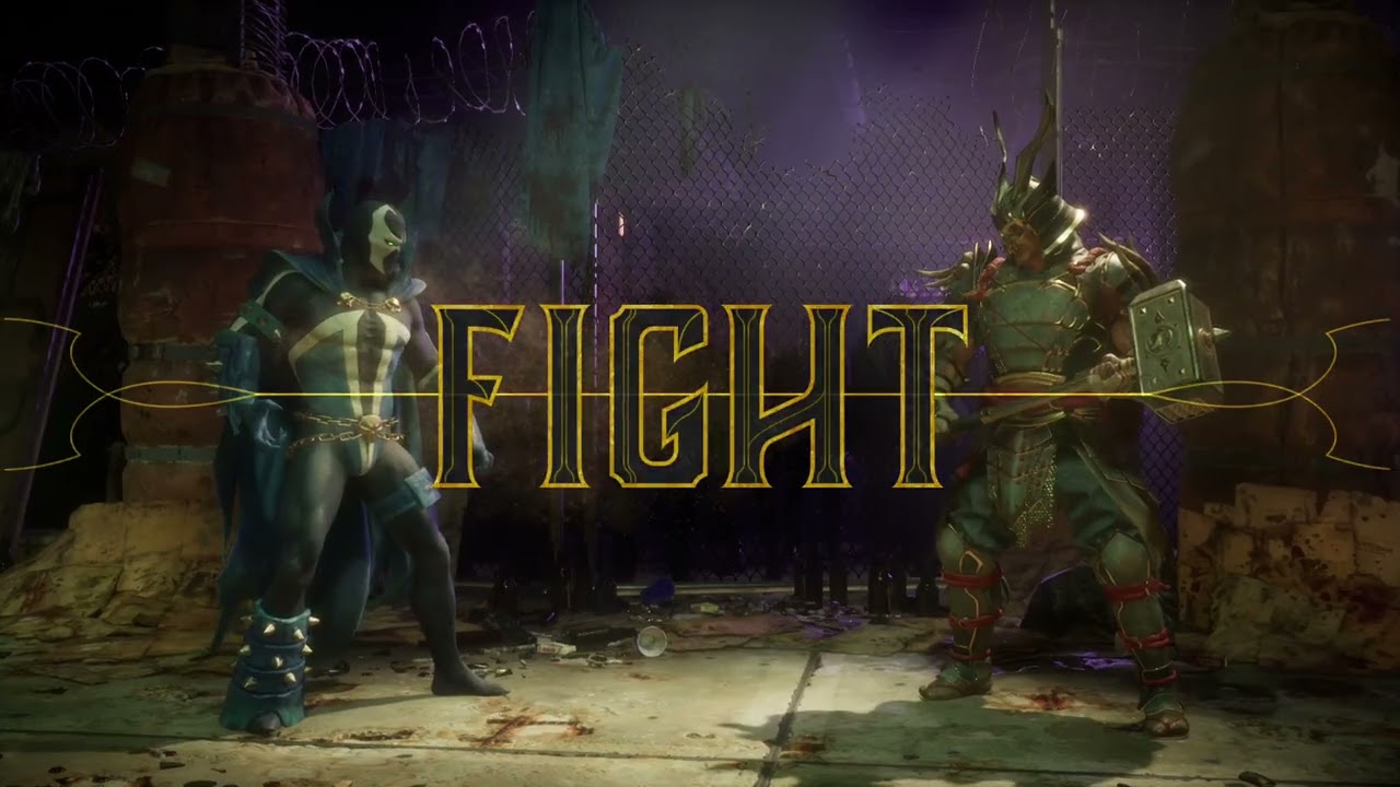 Spawn vs Shao Kahn Mortal Kombat 11