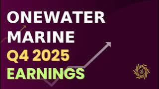 Download lagu OneWater Marine Inc ONEW Q4 2025 Earnings Call