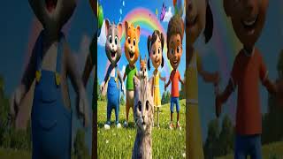 👉 কাঠবেড়ালী কথা বলে! 🐿️😲 | Cute Girl & Talking Squirrel #BanglaCartoon #কাঠবেড়ালী#shorts