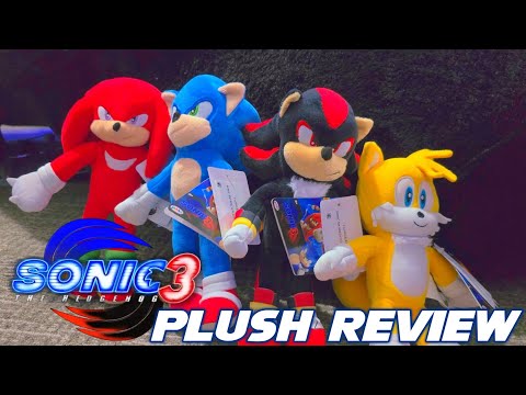 Sonic Movie 3 Offical Plush Review