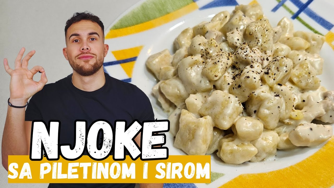 Njoke sa PILETINOM I SIROM  - sos koji možete kombinovati uz SVE ! Ne možeš da ga ne voliš!  RECEPT