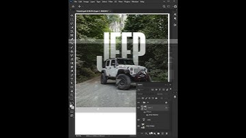 Put Text Behind Object in Photoshop | Photoshop Tutorial #shorts #photoshop