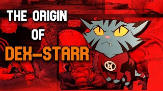 The Origin Of Dex-Starr The Red Lantern Cat Dc Comics