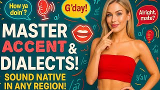 The Best Way To Learn Different Accents & Dialects! 🎙️🌍
