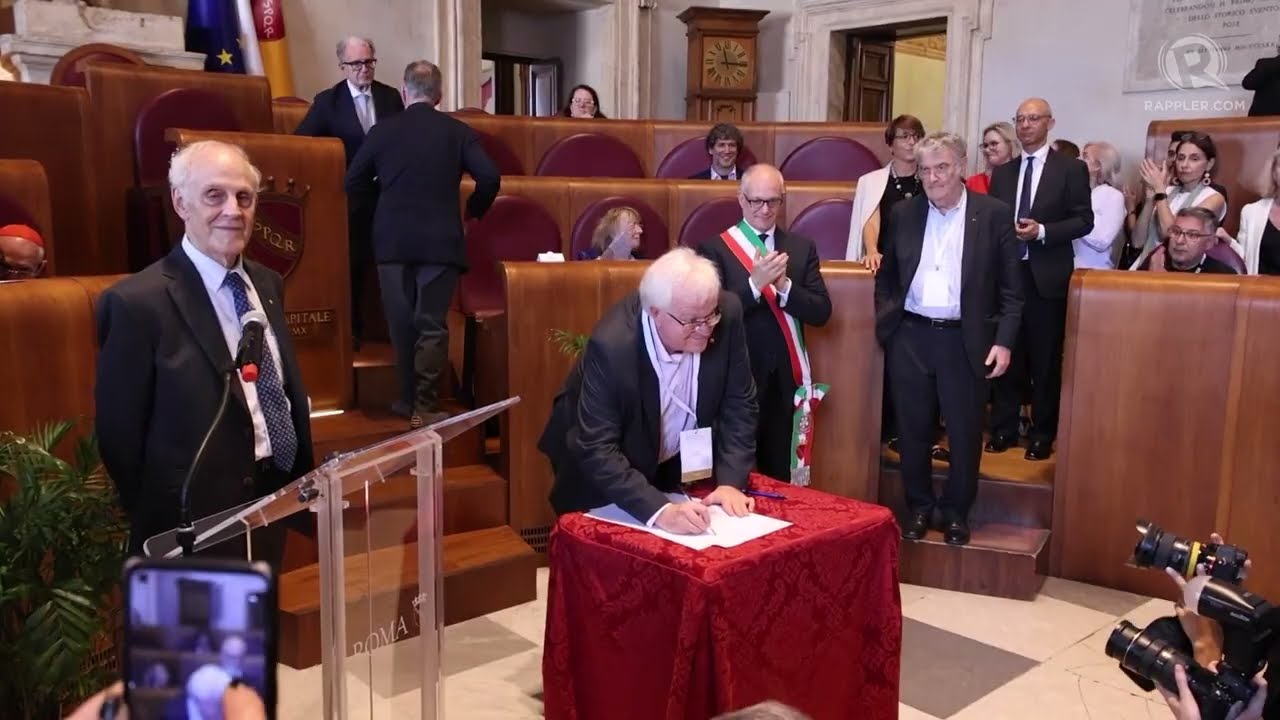 Rome declaration for an ‘unarmed and disarming peace’ signed by Nobel laureates, experts