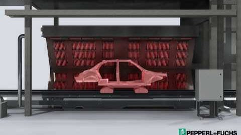 High Temperature Inductive Sensor on Automotive Paint Line