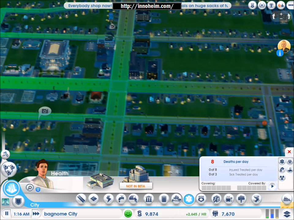 SimCity Closed Beta gameplay