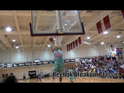 Dwayne Bacon Throws Oop Off Board For Corey Sanders Flush To End Night 1 @ Breakout Classic
