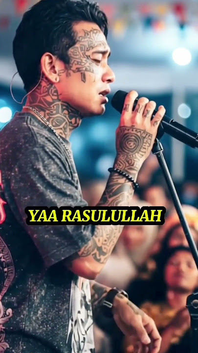 masyaallah suara nya merdu walaupun bertato #videoshort