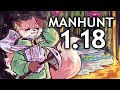 Minecraft Manhunt updated to 1.18 and its pain