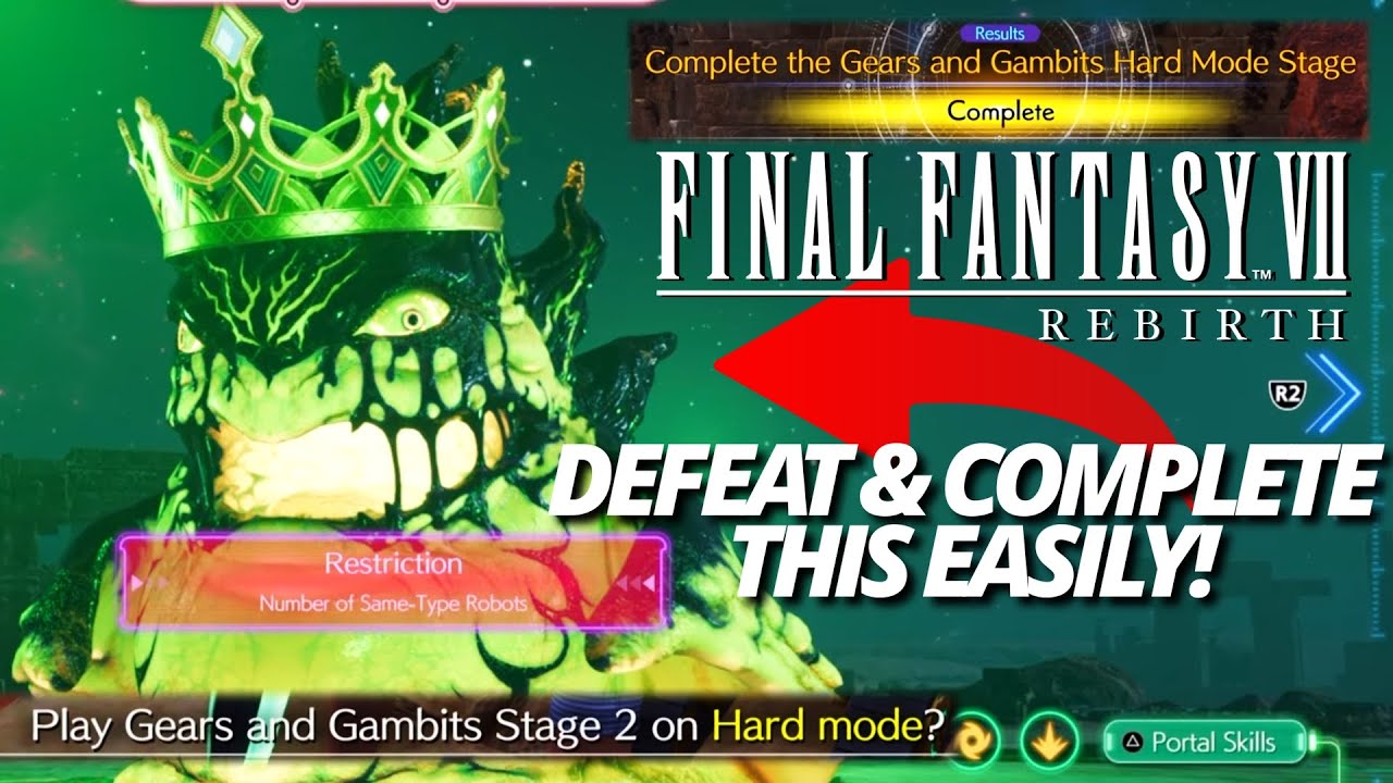 How To EASILY Complete Gears & Gambits Stage 2 HARD MODE in Final