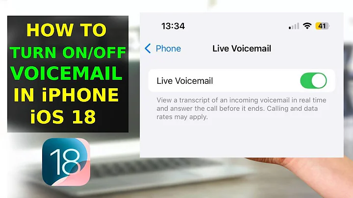 How To Activate or Deactivate Voicemail in iPhone iOS 18