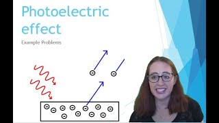 Photoelectric Effect Practice Math Problems