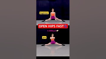 4 Exercises That Open Your Hips WIDE 🌀(Middle Split) #flexibility #stretching #shorts #yoga