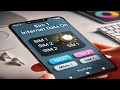 Connect Mobile Internet by SIM 1 | SIM 1 Se Mobile Internet Kaise Connect Kare