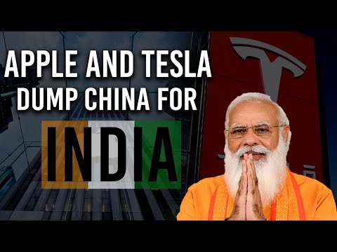 Apple and Tesla turn to India as China struggles under an intense energy crisis