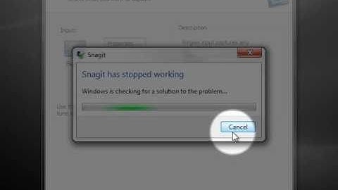 Snagit 10 Fixed Region Error 6025