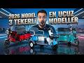 Cheapest Three-Wheeled Electric Motorcycle Models - 2026 Models