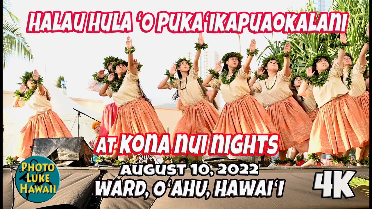 Halau Hula O Pukaikapuaokalani with Kumu Darcey Moniz at Kona Nui