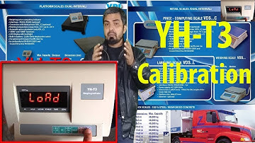 YH-T3 Weighing Indicator Calibration - YH-T3 | Weighing Scale Digital | Calibration
