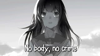 Nightcore - no body, no crime (Lyrics) | Taylor Swift ft. HAIM