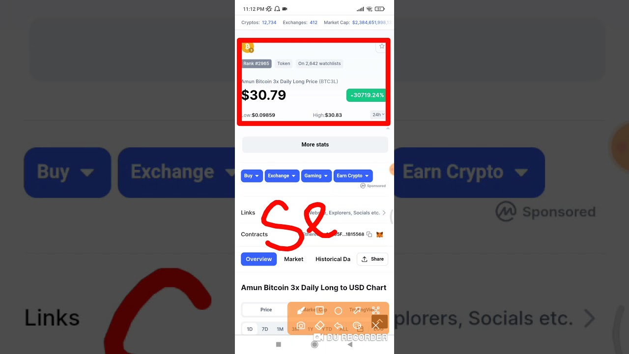 How to buy/Sell Amun Bitcoin 3x Daily Long (BTC3L) - YouTube