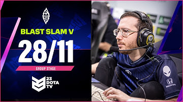 TRỰC TIẾP: BLAST SLAM V | STREAM A | DAY 4 | TUNDRA, OG, FALCONS, NAVI,...