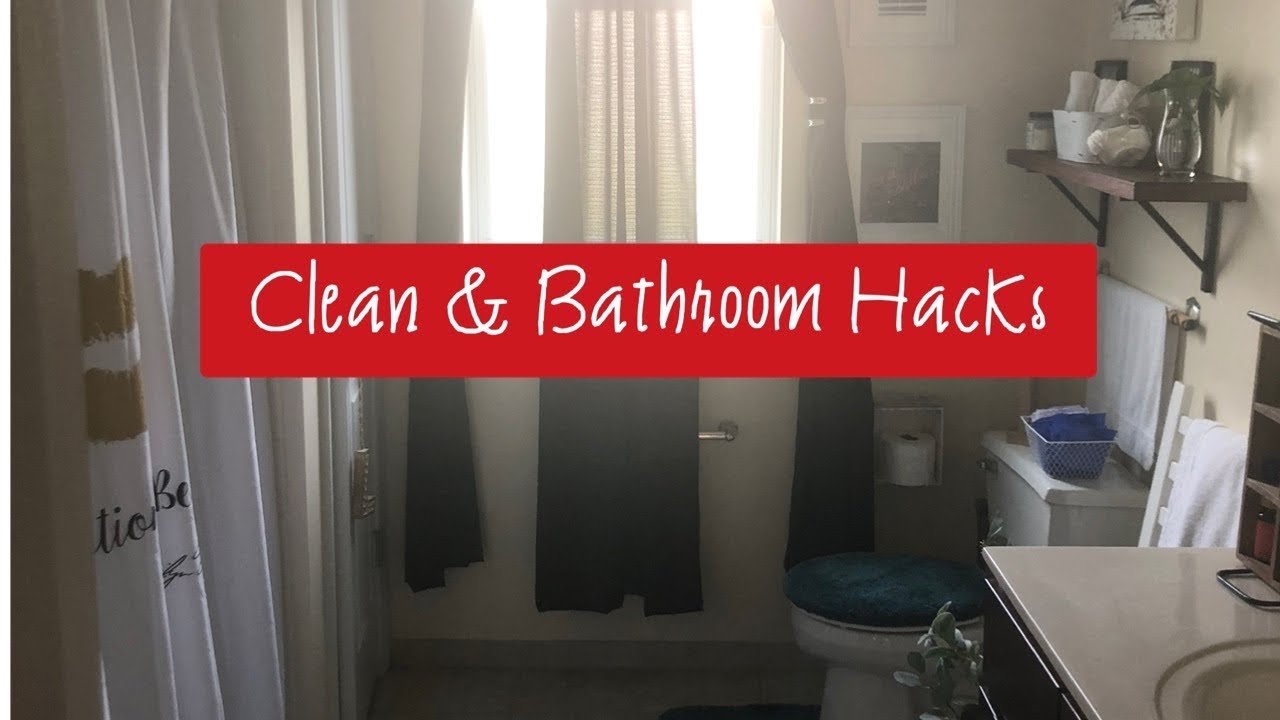 Clean & DIY Bathroom Hacks YouTube