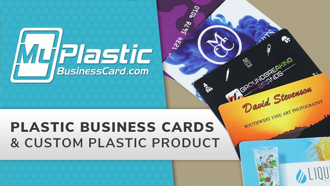 Clear Plastic Business Cards - Free Ground Shipping to U.S. Mainland