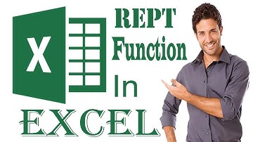How To Use Rept Function In Excel | MS Excel in Hindi/Urdu