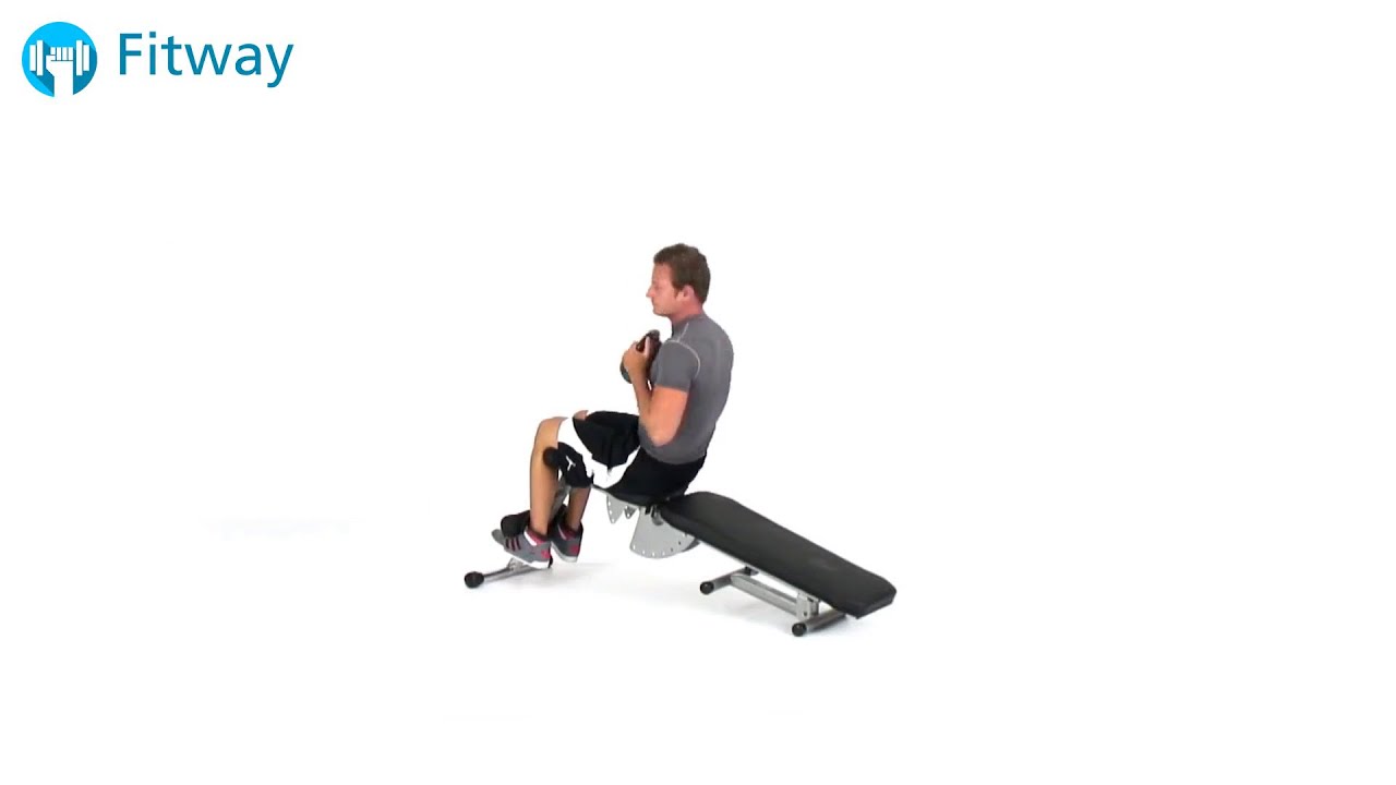 How To Do: Kettlebell Situp - Decline Bench Oblique | Ab Workout Exercise video phone beyonce mp3