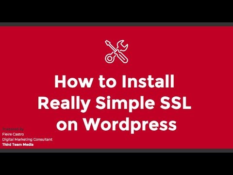 How to Install Really Simple SSL on Wordpress