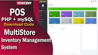 Full MultiStore Inventory Management System in PHP Project | POS | FYP | Download Source Code screenshot 4