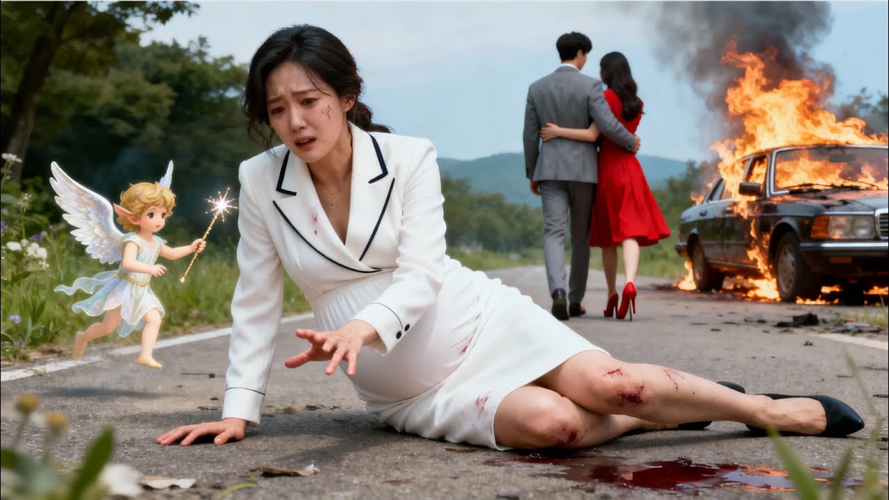 Son mari avec sa maîtresse lui fait manquer le moment crucial pour être sauvée… elle veut qu’il paie