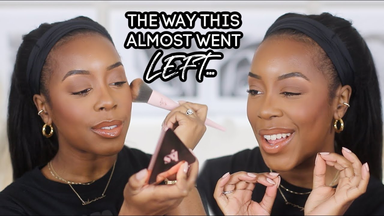 TRYING SEPHORA'S FIRST BLACK-OWNED *CLEAN BEAUTY* BRAND | LYS BEAUTY FIRST IMPRESSION | Andrea Renee
