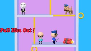 Prison Escape Pull The Pin New Gameplay Walkthrough Puzzle Game screenshot 4