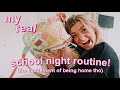 my real school night routine 2020!