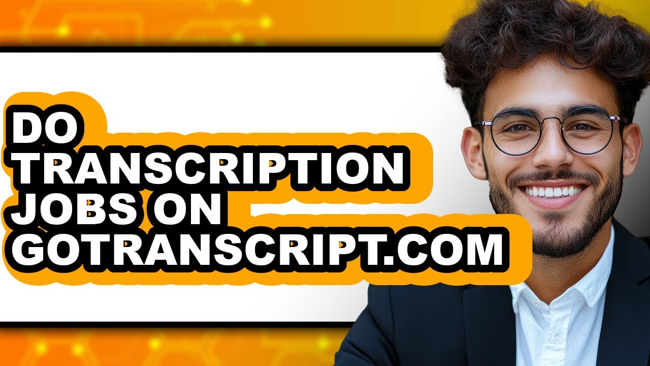Transcirption Job Example How to Do Transcription Jobs on Gotranscript.com - Easy Guide - YouTube