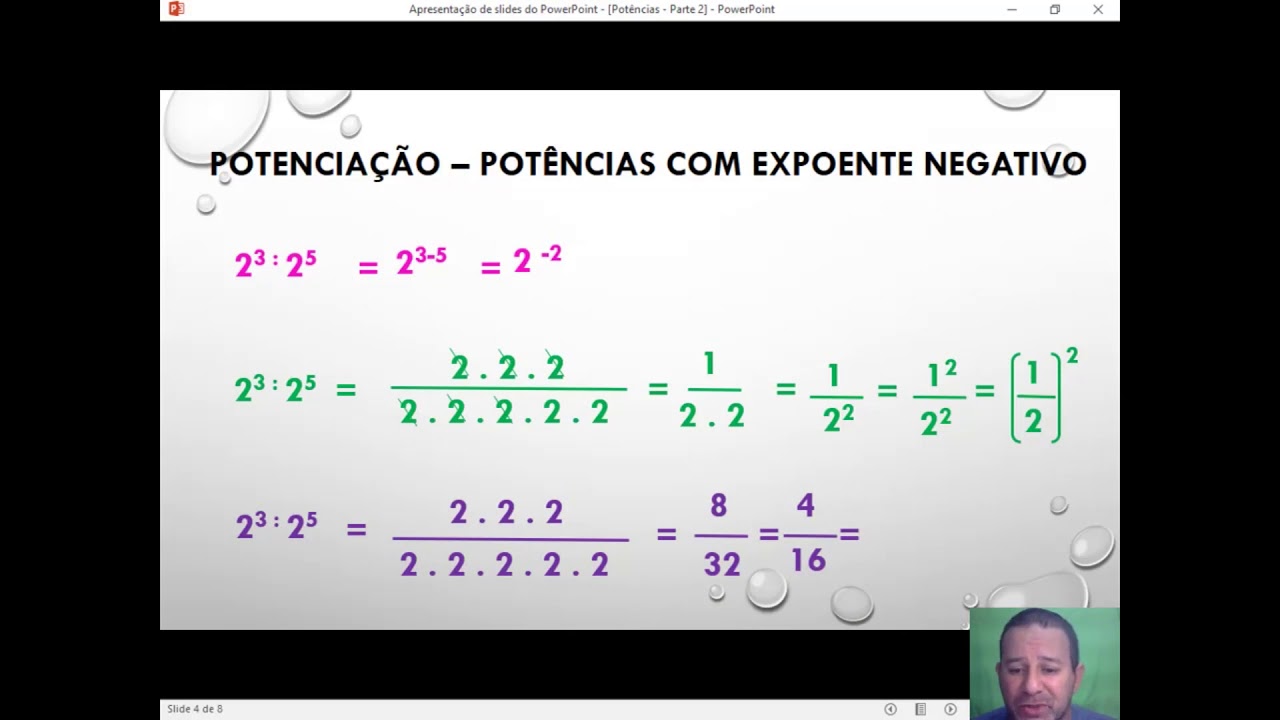 O Que Acontece Quando O Expoente é Zero
