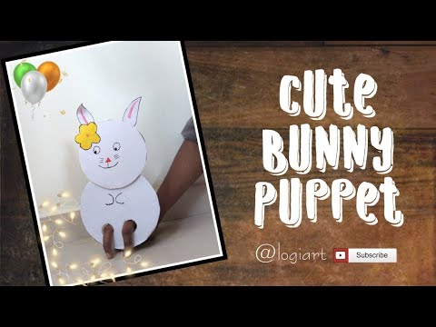 How to make Finger Puppet | Cute bunny | Kids crafts | DIY ideas